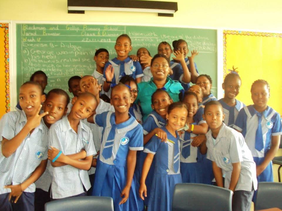 Aunty Sandra The Creative Writing Tutor At Blackman & Gollop Primary